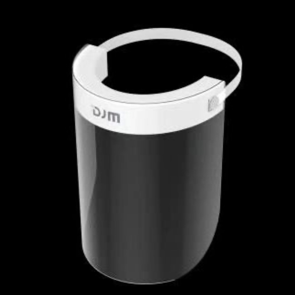 DJM Face Shields anti fogging ergonomic brackets 3